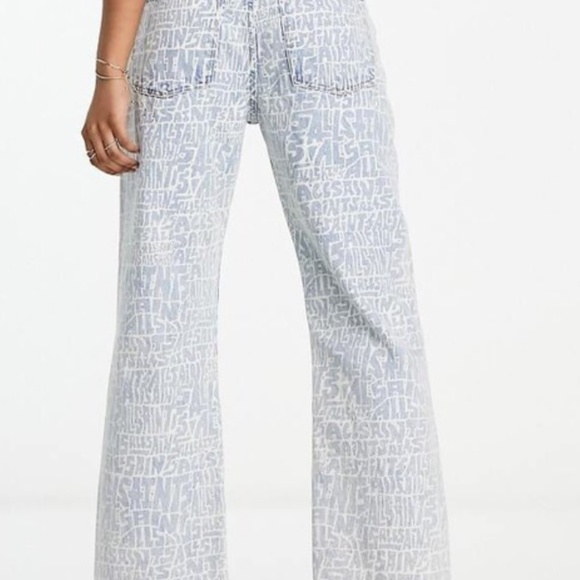 ALL SAINTS high waist straight leg jeans - Picture 11 of 12